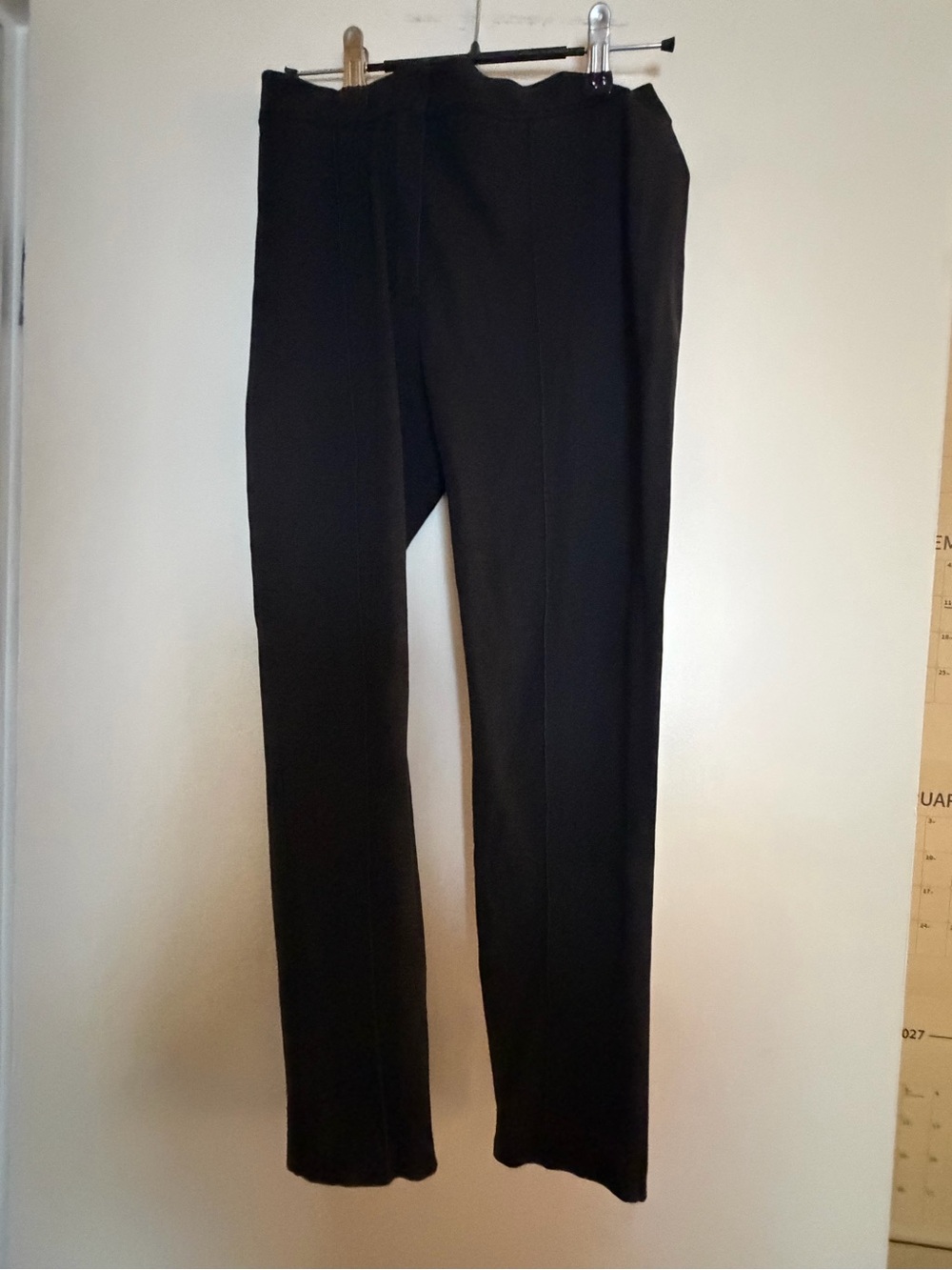 Sportmax Black Straight-Leg Women's Trousers SALE